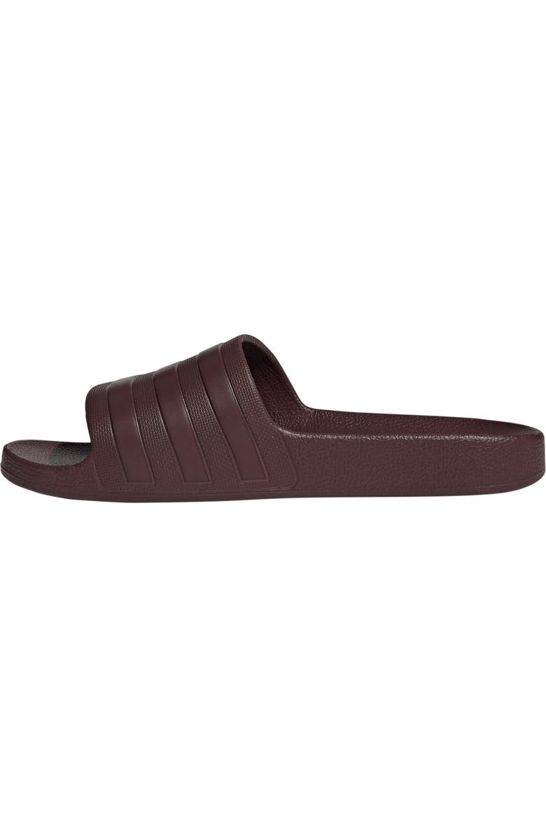 adidas Adilette Aqua Slide Sandal, Alternate, color, Aurora Ruby/Ruby/Ruby