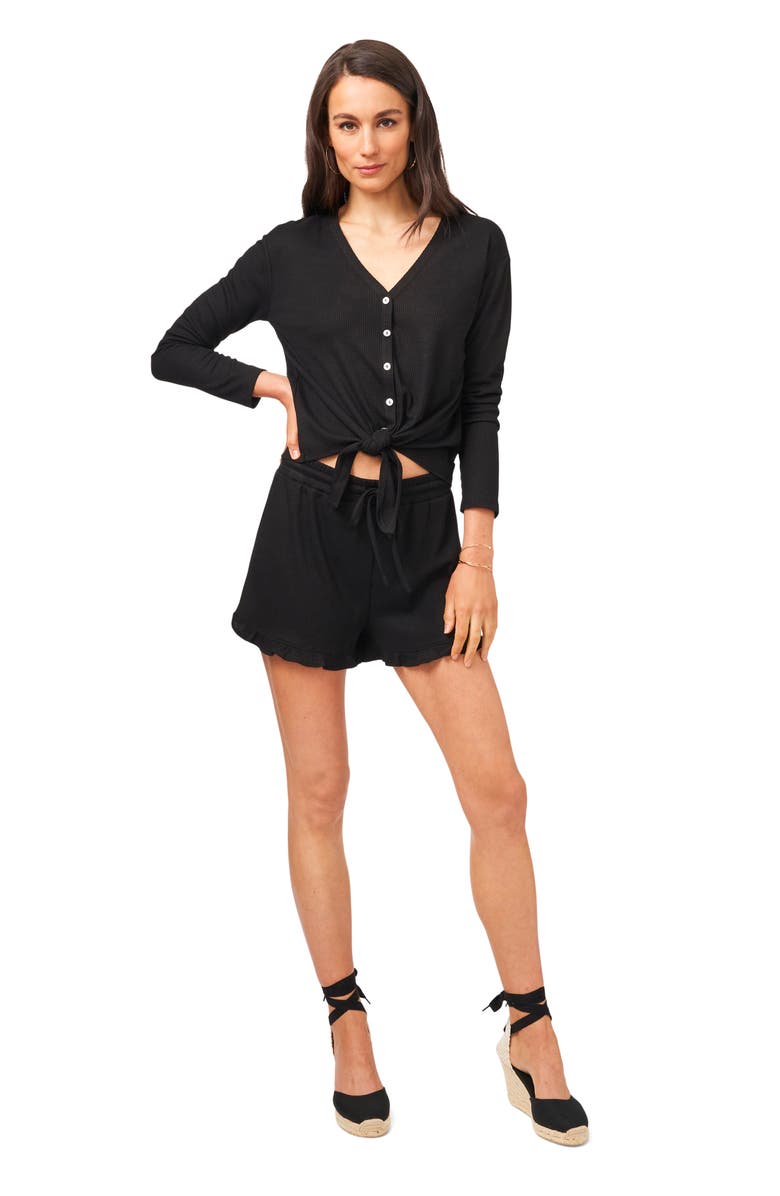 1.STATE Tie Front Top, Alternate, color, 