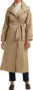 Lauren Ralph Lauren Stand Collar Trench Coat