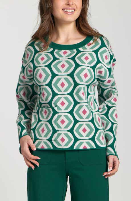 Abstract Geo Sweater