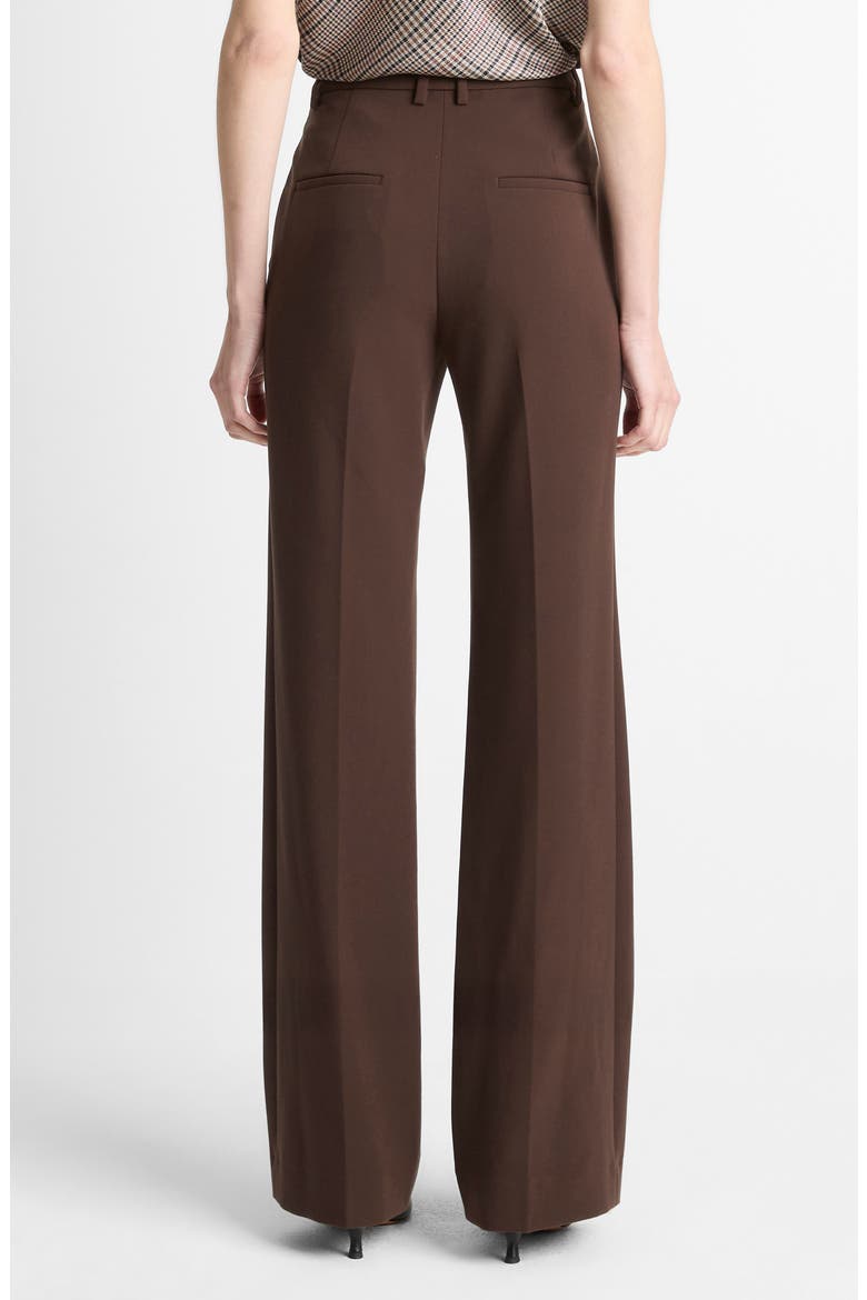 Simone Mid Rise Flare Pants, Alternate, color, DEEP ESPRESSO