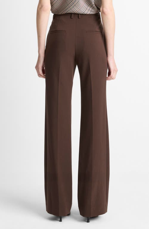 Vince Tailored Mid Rise Stretch Bootcut Pants