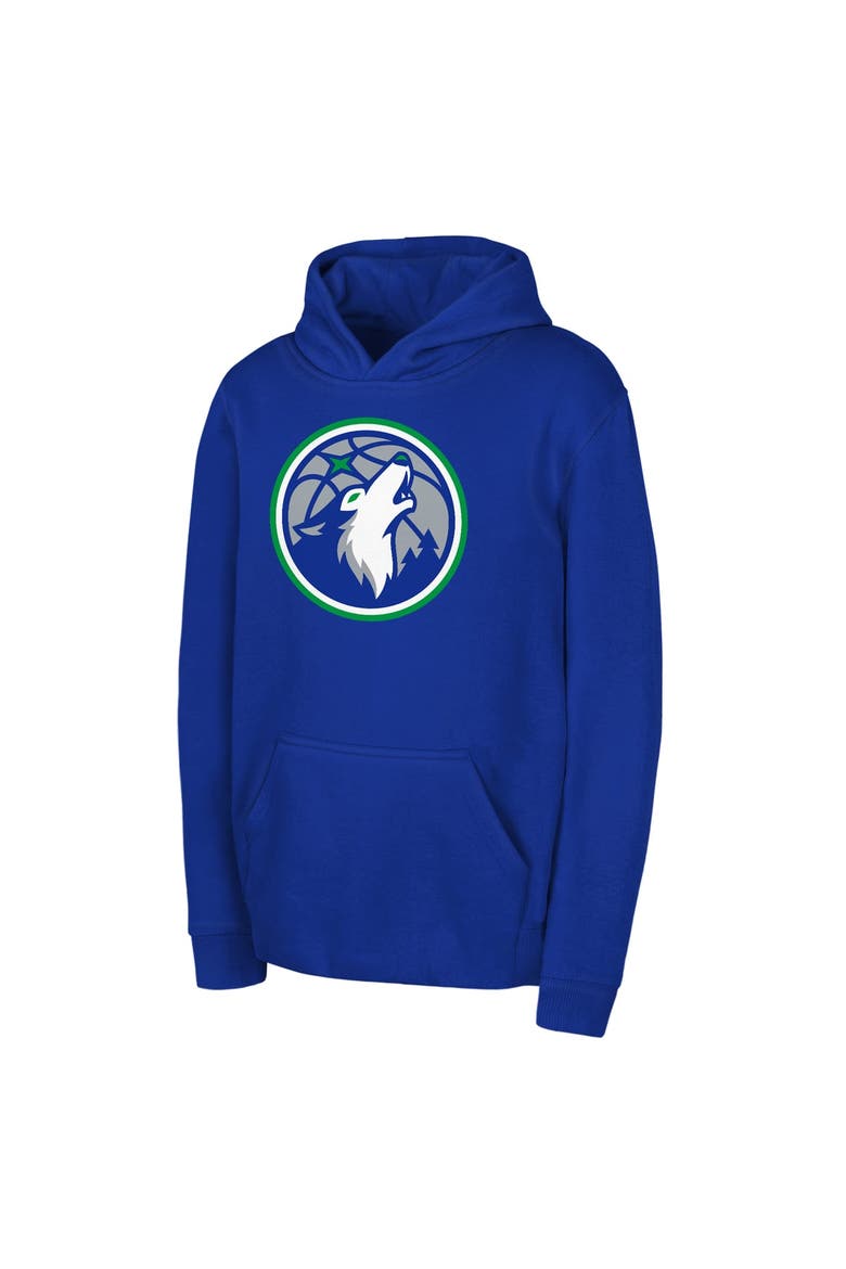 Youth Outerstuff Blue Minnesota Timberwolves Core Hoodie, Main, color, Blue
