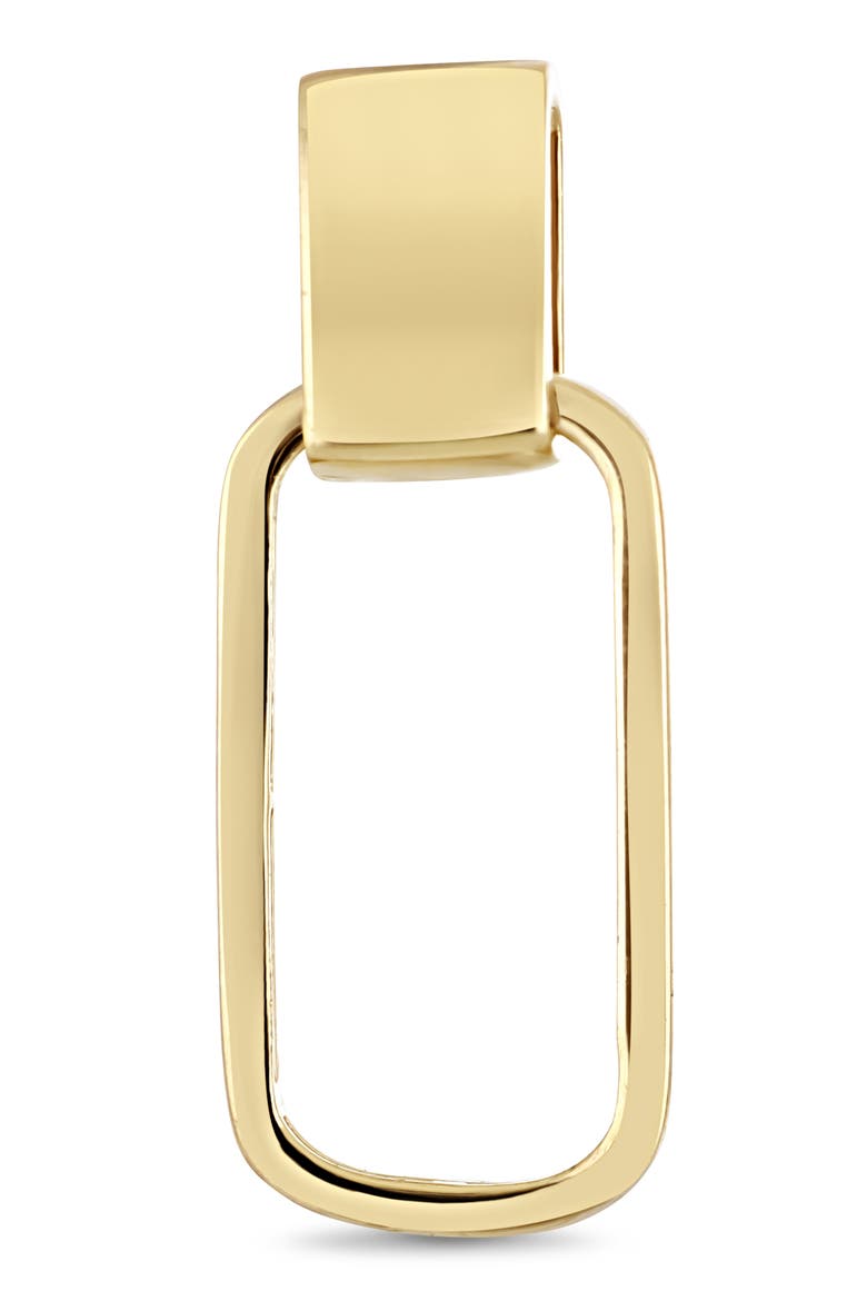 14K Gold Link Drop Earrings, Alternate, color, 14K YELLOW GOLD