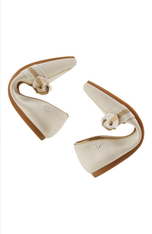 Vivaia Pointed-toe Bow Loafers In Nude