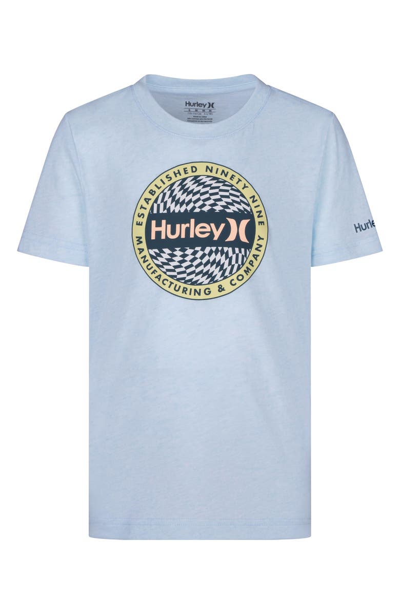 Hurley Vortex Check Graphic T-Shirt, Main, color, 