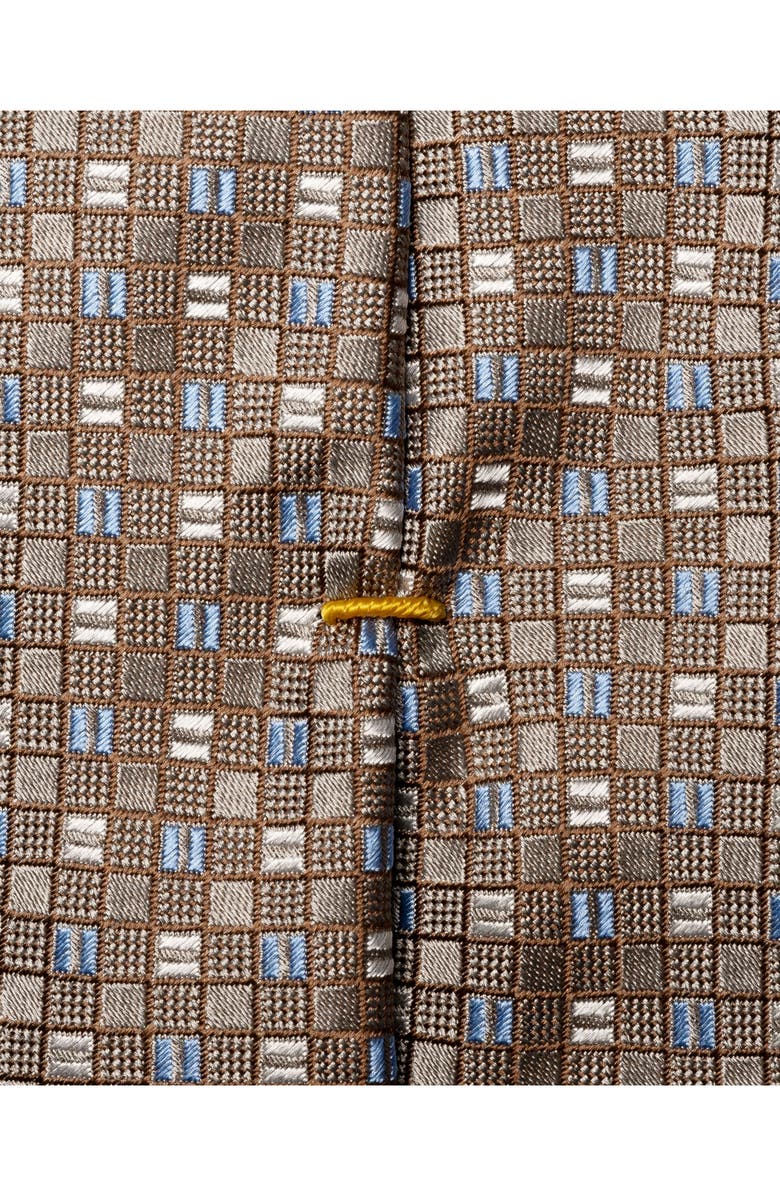Eton Square Geometric Silk Tie, Alternate, color,