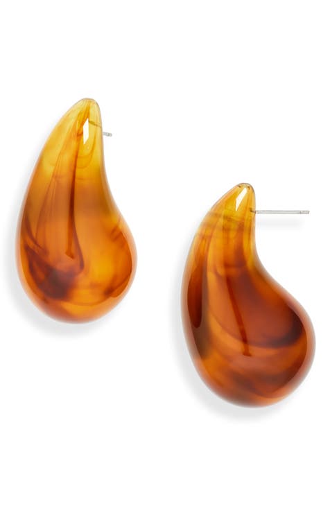 Bubble Teardrop Earrings