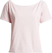 BP. Relaxed Fit Boat Neck Cotton T-Shirt