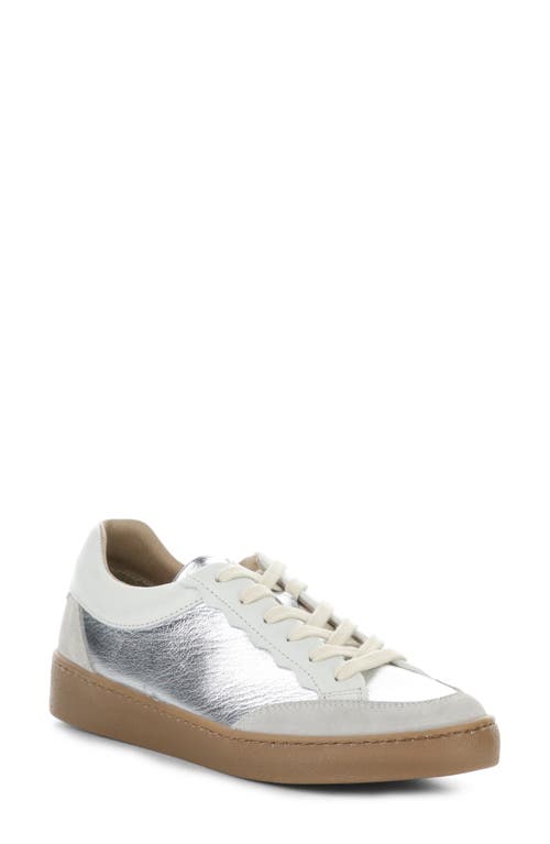 Bos. & Co. Myra Platform Sneaker In Light Grey Combo