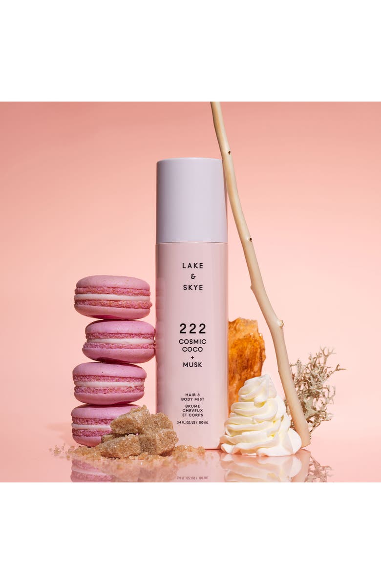 Lake & Skye 222 Cosmic Coco + Musk Hair & Body Mist, Alternate, color,