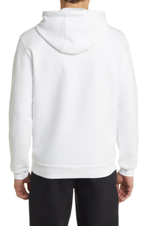 Shop Hugo Boss Boss X Nfl Touchback Graphic Hoodie In Minnesota Vikings White