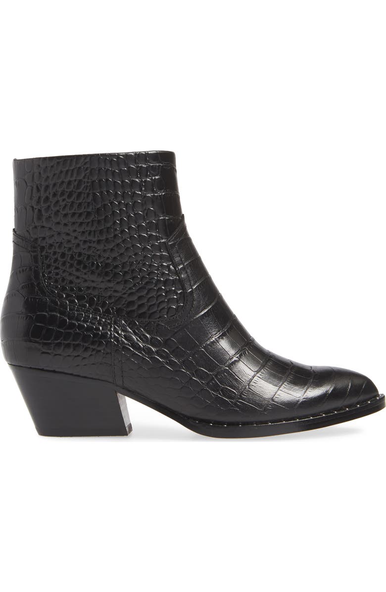 Something Navy Wesley Cowboy Bootie, Alternate, color,