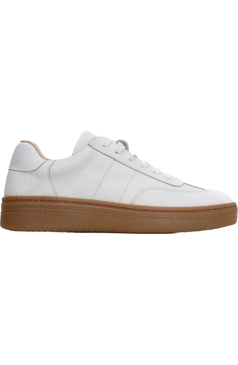 Forever & Always Shoes Fyore Leather Sneakers, Alternate, color, White Leather