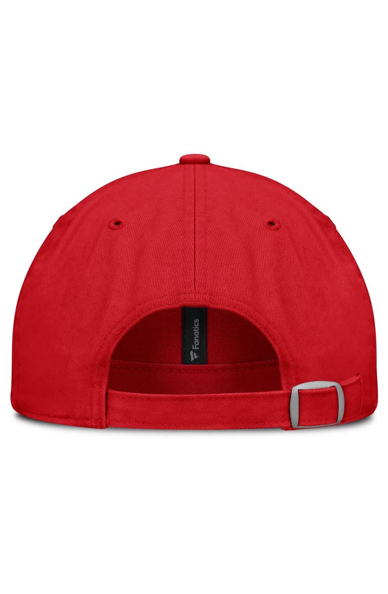 FANATICS Men's Fanatics Red Wisconsin Badgers Archer Adjustable Hat, Alternate, color, Red
