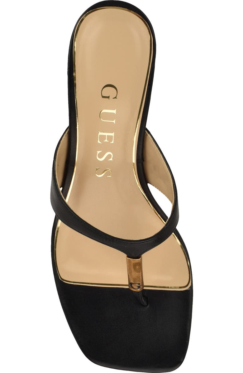 GUESS Yaiza Flip Flop, Alternate, color, Black