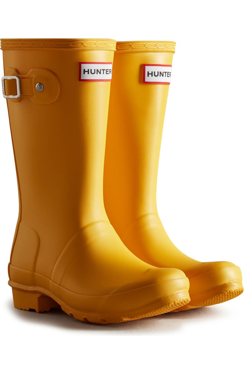 Hunter Kids' Original Rain Boot, Main, color, Yellow