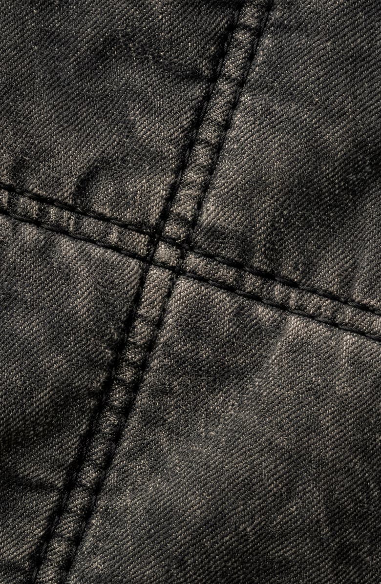 Modenaire Quilted Fleece Long Sleeve Jacket, Alternate, color, Charcoal Grey