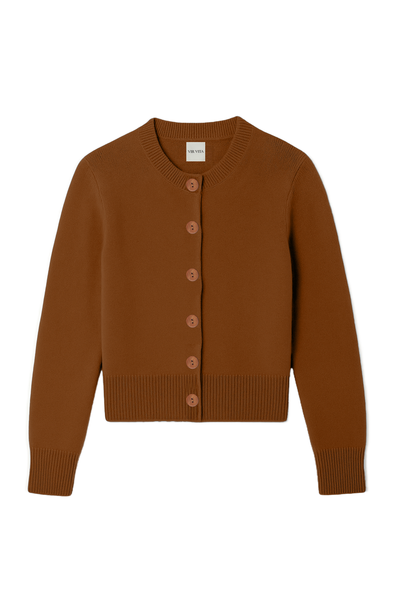 VIR VITA Greta Cardigan, Main, color, Fawn