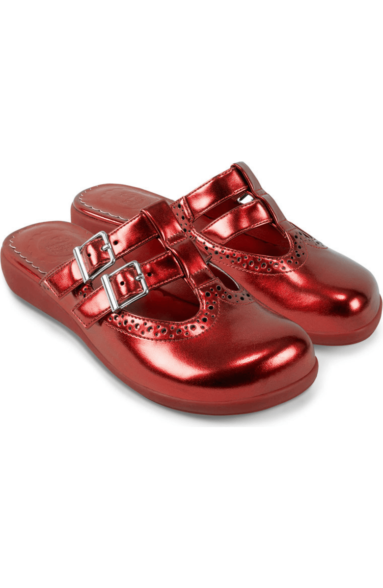 Hot Chocolate Design Chrome Crush Crimson Clog, Main, color, Chrome Crush Crimson