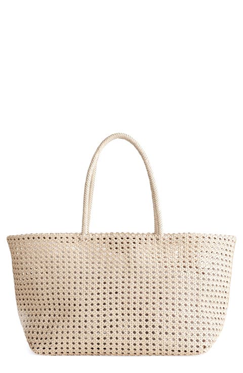 The Handwoven Cane Tote