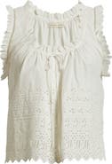 DÔEN Toussine Sleeveless Eyelet Top
