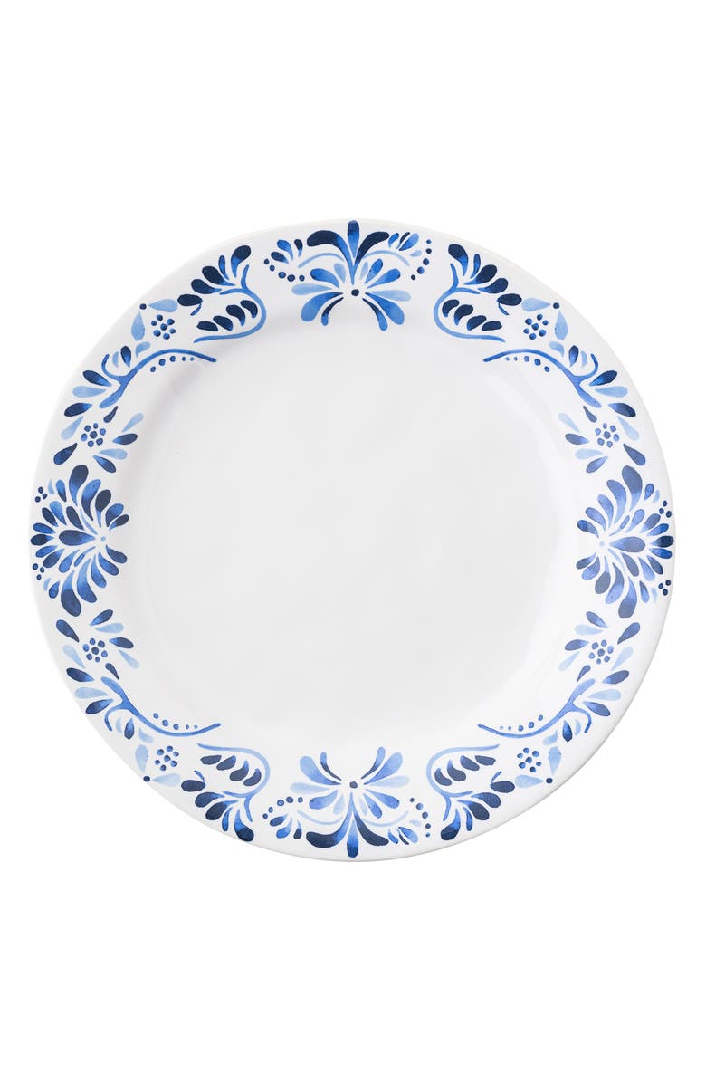 Juliska Iberian Journey Dinner Plate, Main, color, Indigo