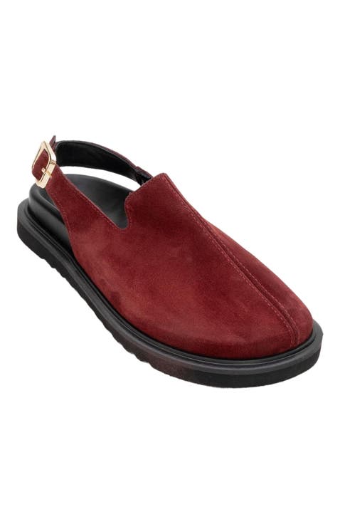 Laby Leather Clogs