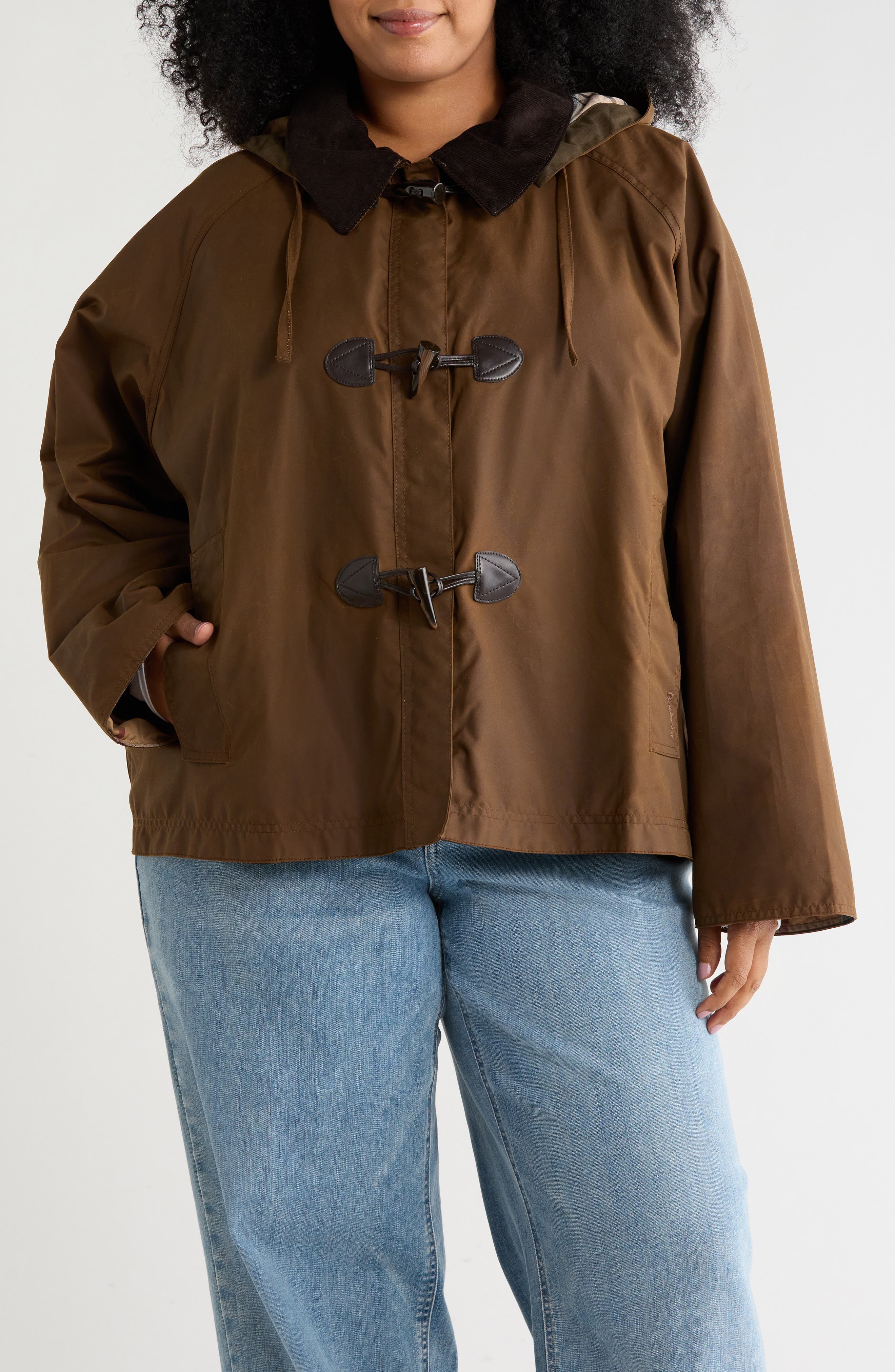 Myra Waxed Toggle Jacket