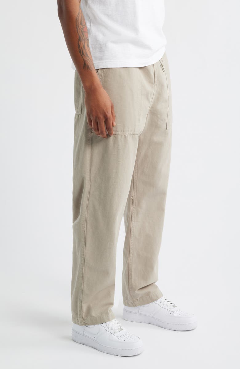 Service Works Organic Cotton Canvas Drawstring Chef Pants, Alternate, color, Stone
