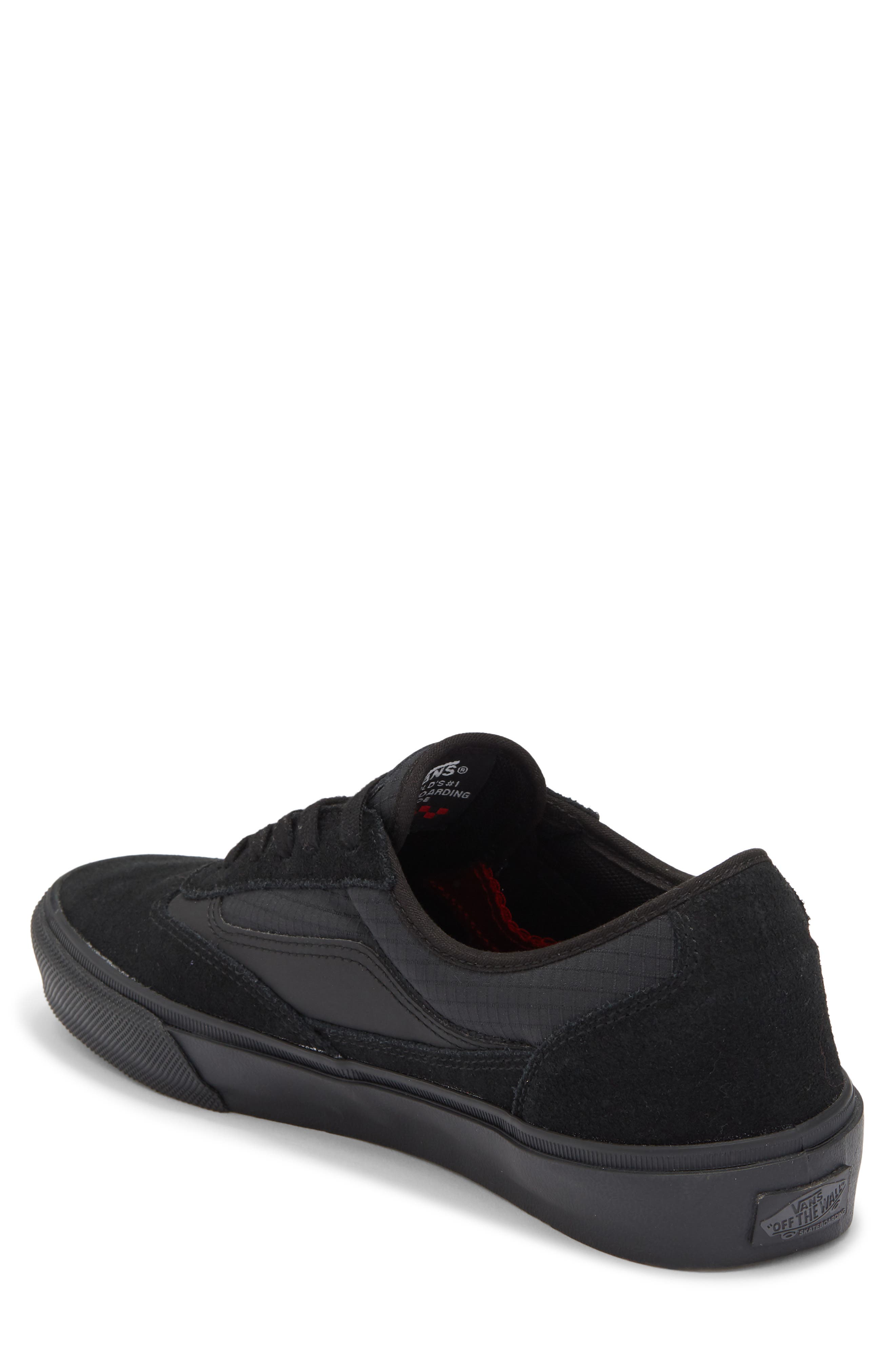 Skate Curren Caples Sneaker, Alternate, color, BLACK/BLACK