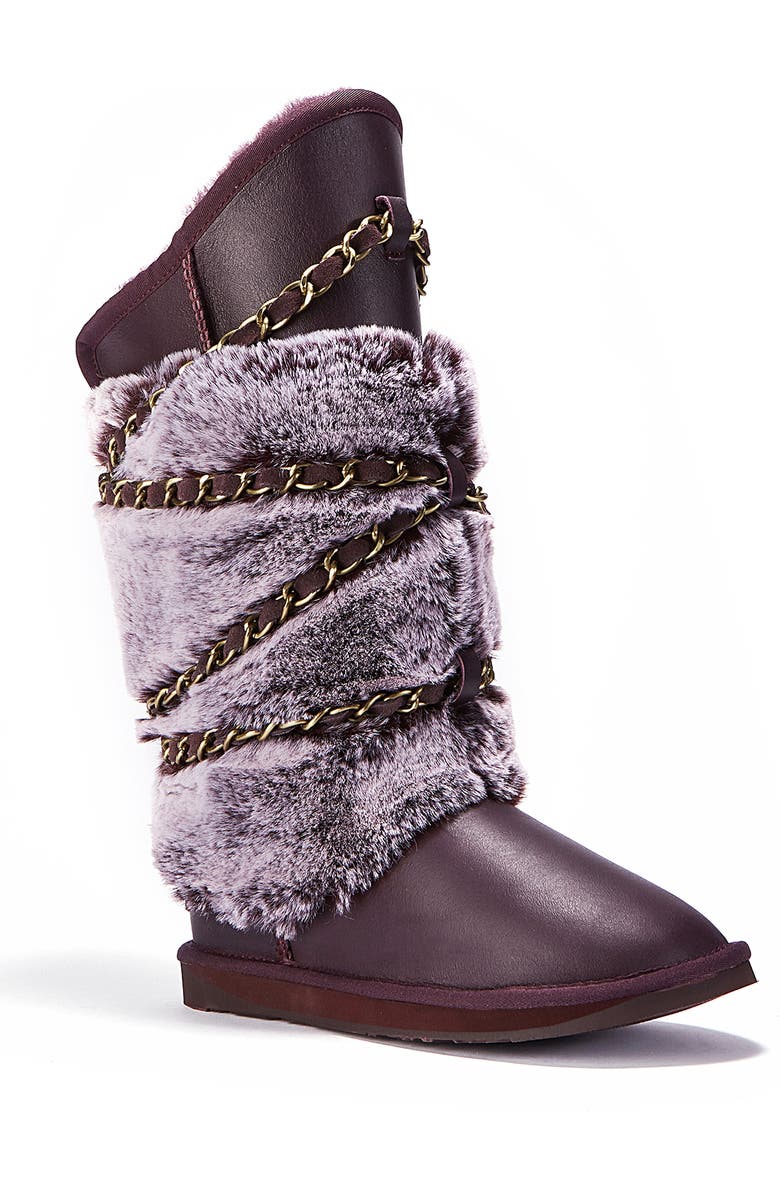 Australia Luxe Collective Atilla Genuine Shearling Tall Boot, Main, color, Prince