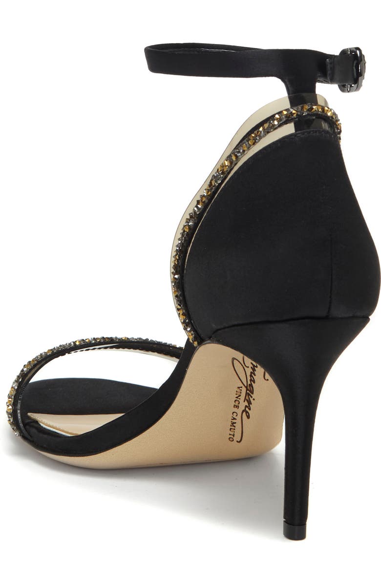 Imagine by Vince Camuto Phillipa Crystal Embellished Clear Sandal, Alternate, color,