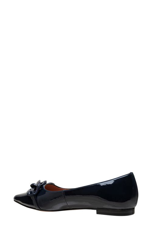 Linea Paolo Nora Pointed Toe Flat In Blue