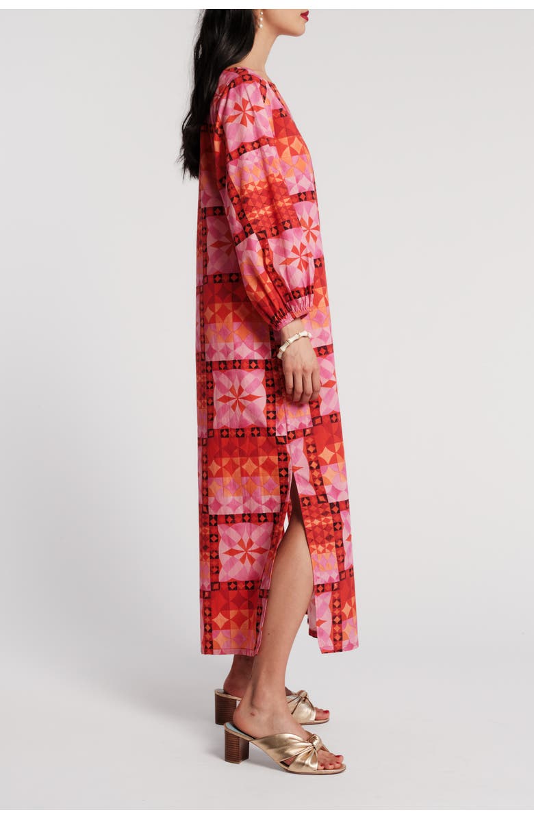 Frances Valentine Minnow Maxi Mosaic Dress, Alternate, color, 