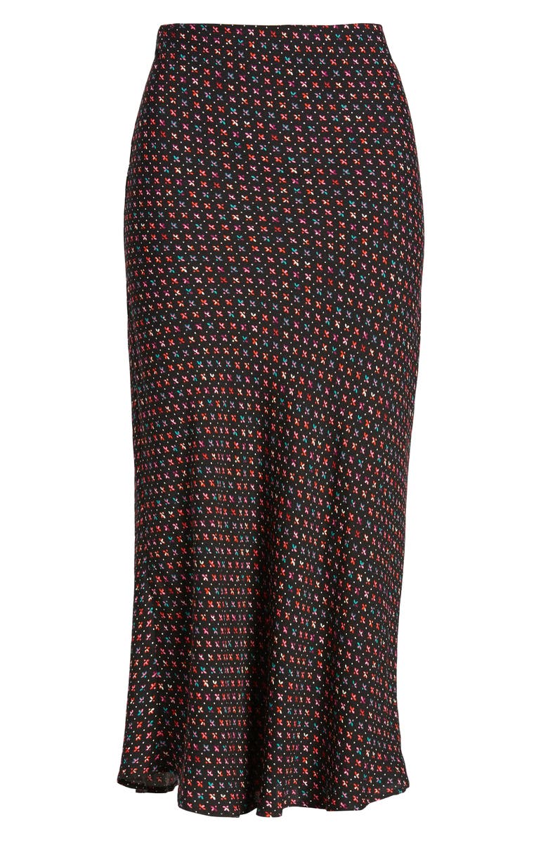 AFRM Brynne Print Midi Skirt, Alternate, color, 