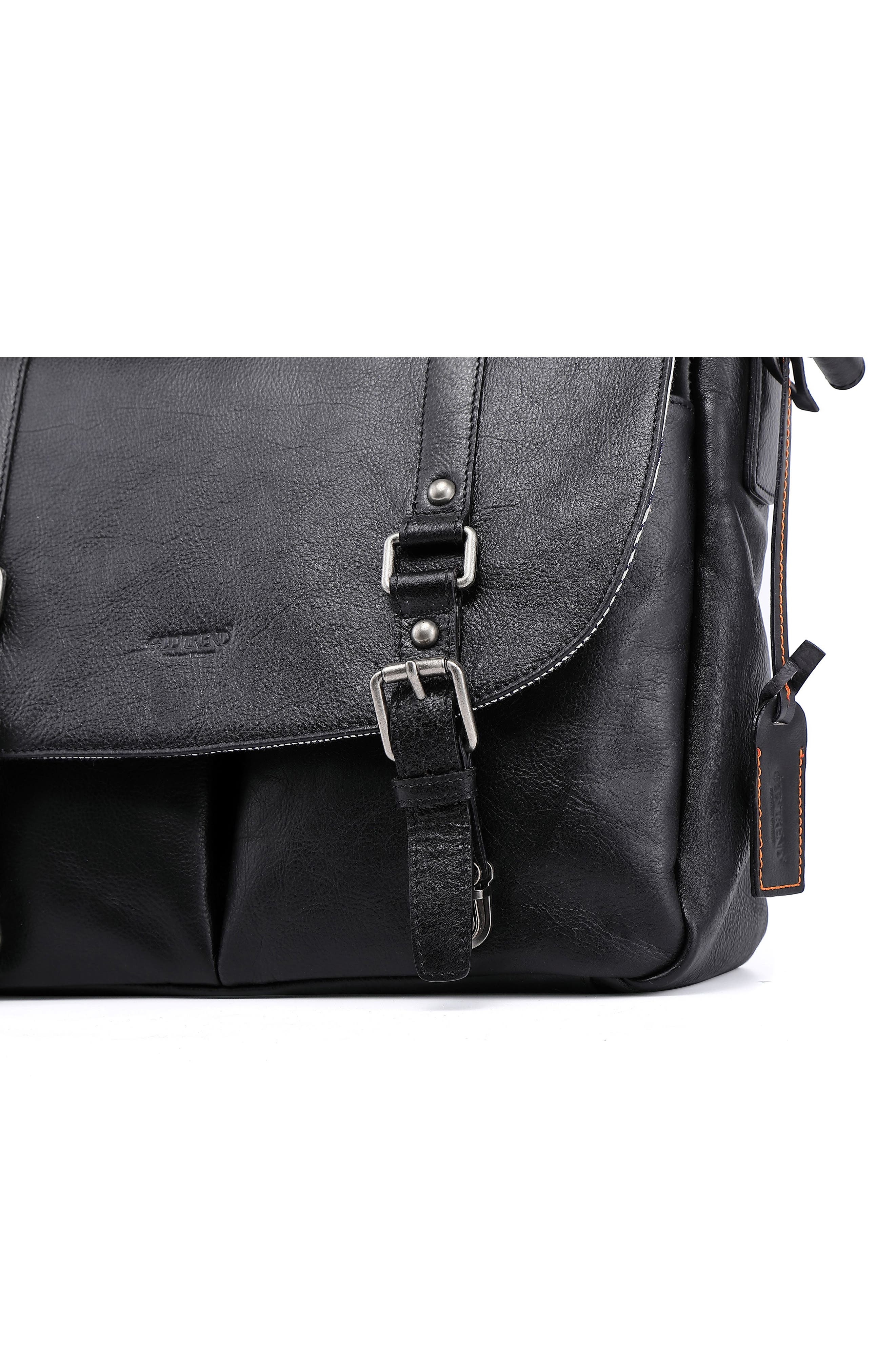 OLD TREND Moonlight Messenger Leather Shoulder Bag, Alternate, color, 