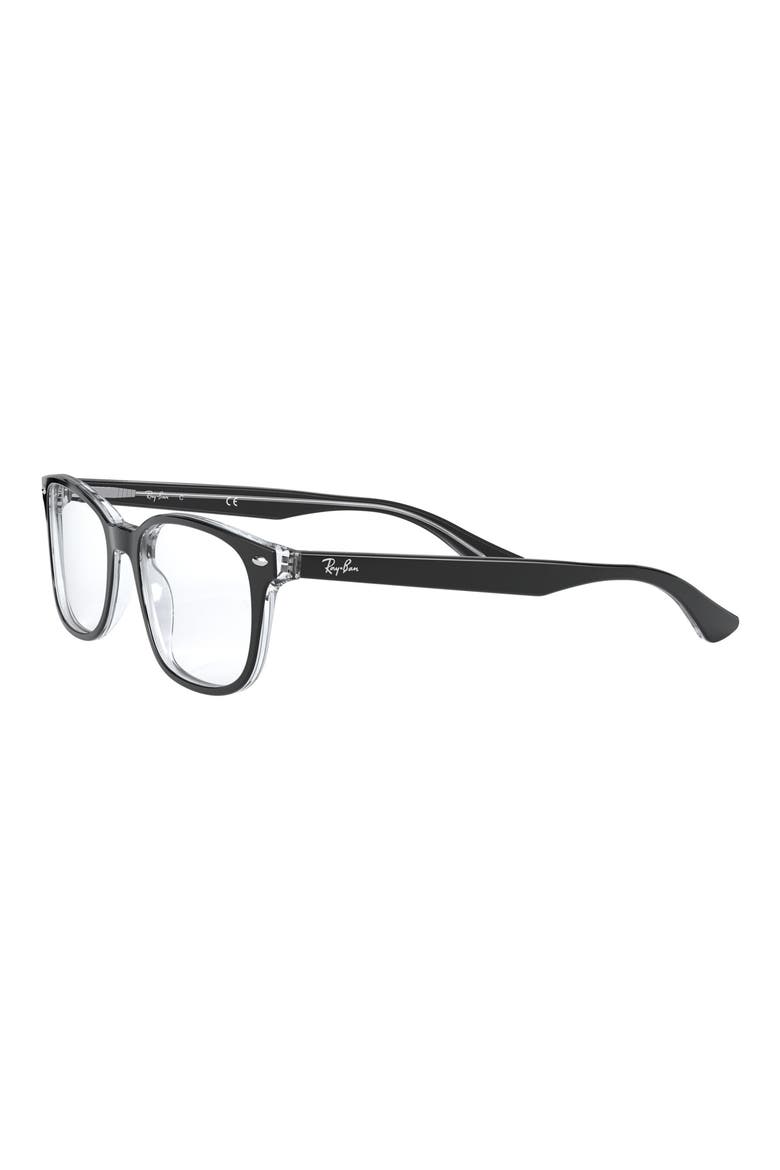 53mm Optical Glasses, Alternate, color, BLACK