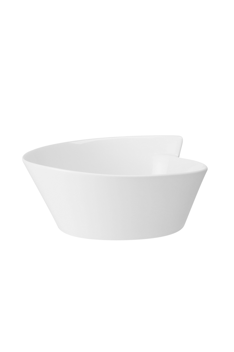 NewWave Large Round Salad Bowl, Main, color, white