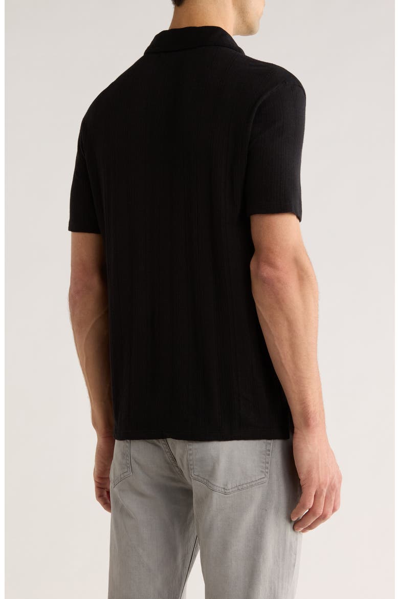 Leonardo Johnny Collar Polo, Alternate, color, BLACK