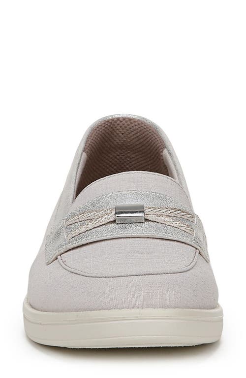 Bzees All Aboard Boat Shoe In Taupe Fabric