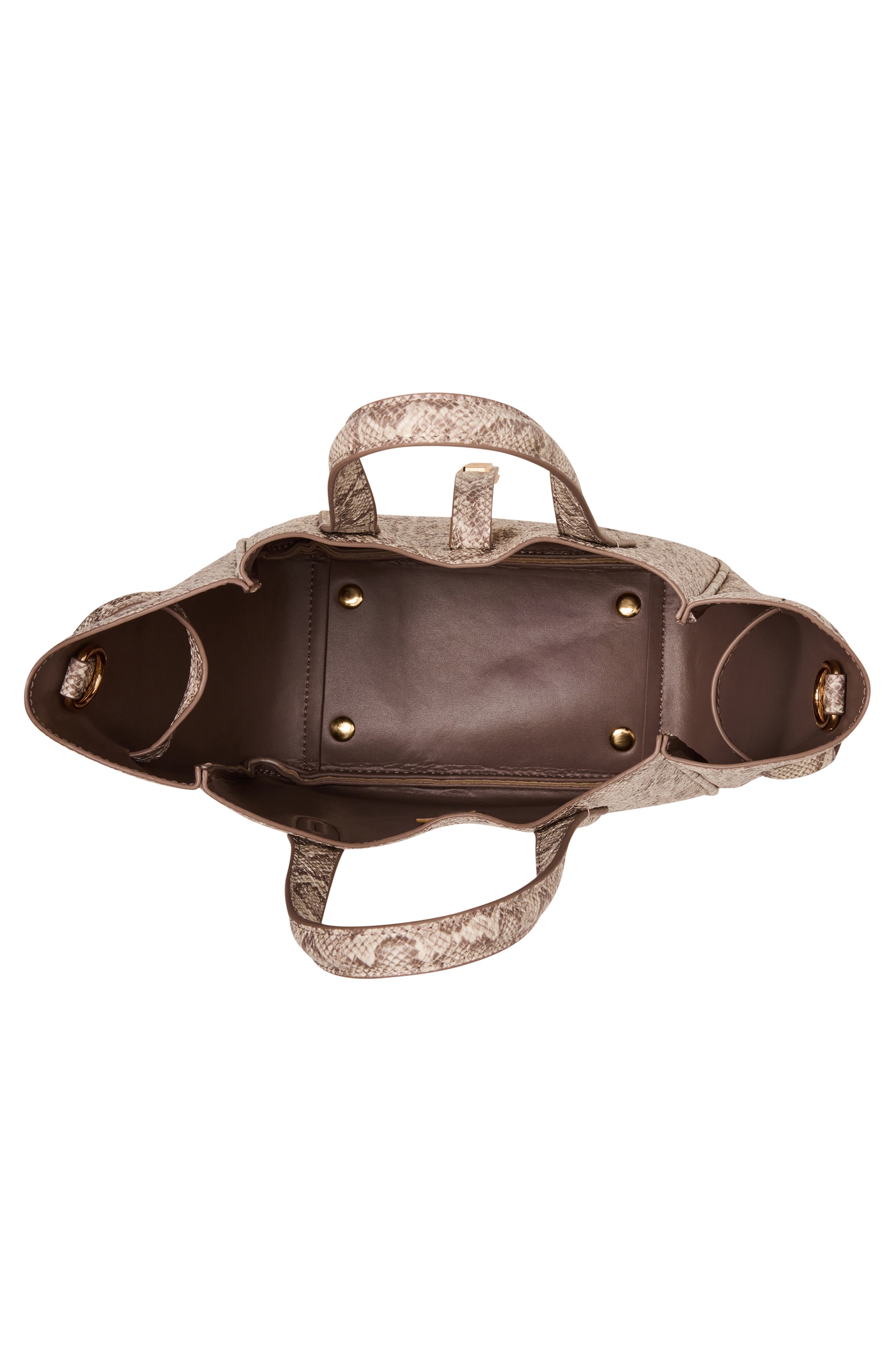 Anne Klein Small Tote, Alternate, color, Mink