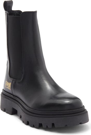 Lug Platform Chelsea Boot