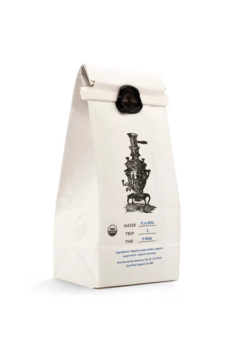 Samovar Tea Cacao Mint Herbal Infusion, Organic, Alternate, color, 2 Oz Bag