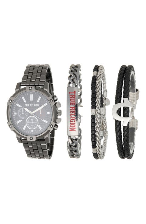 Chronograph Bracelet Watch, 45mm