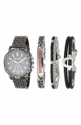True Religion Chronograph Bracelet Watch, 45mm