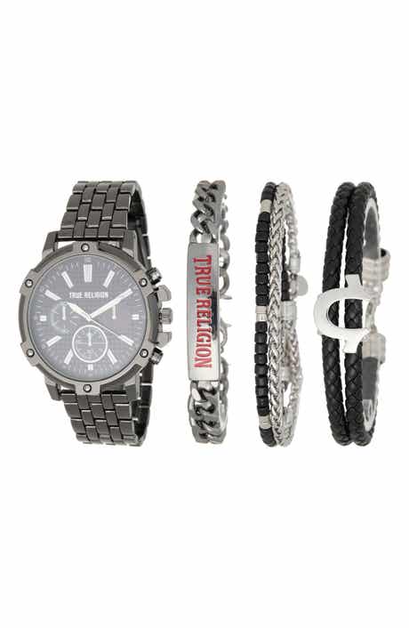 True Religion Chronograph Bracelet Watch, 45mm
