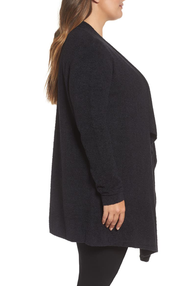 CozyChic Lite® Calypso Wrap Cardigan (Nordstrom Exclusive), Alternate, color, BLACK