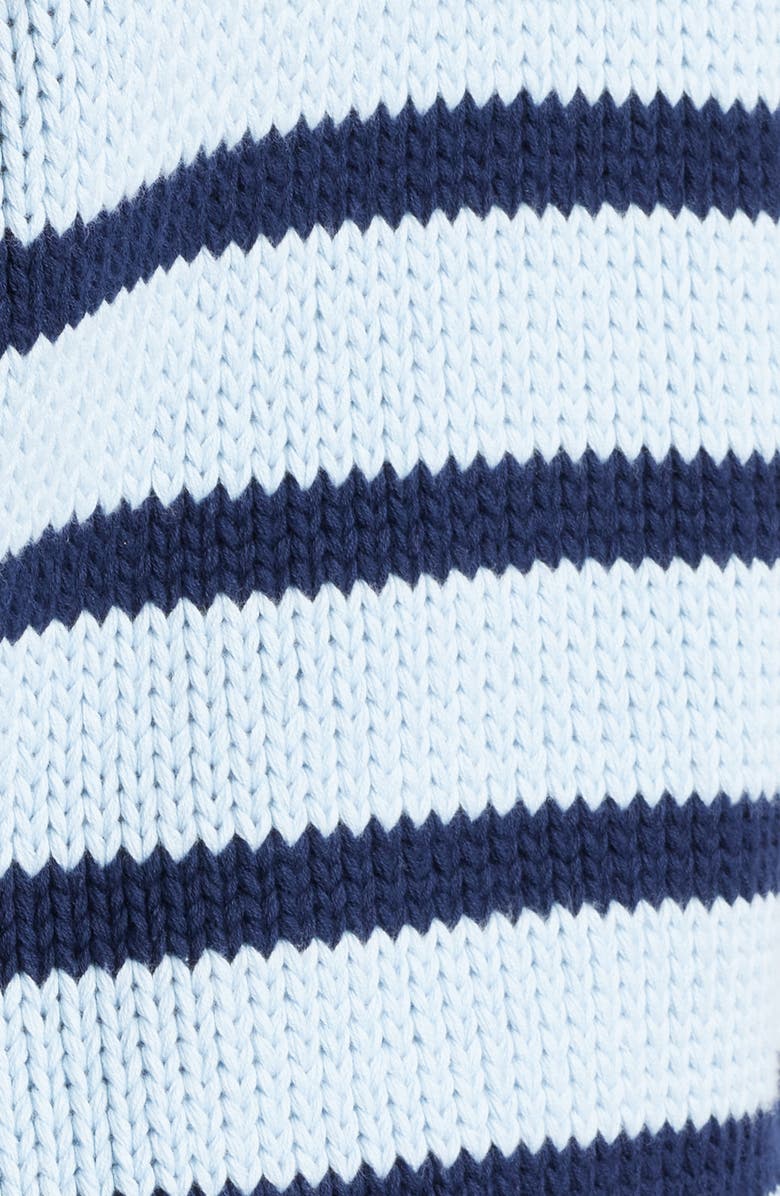 Rails Alise Stripe Cotton Crewneck Sweater, Alternate, color, Sky Navy Stripe