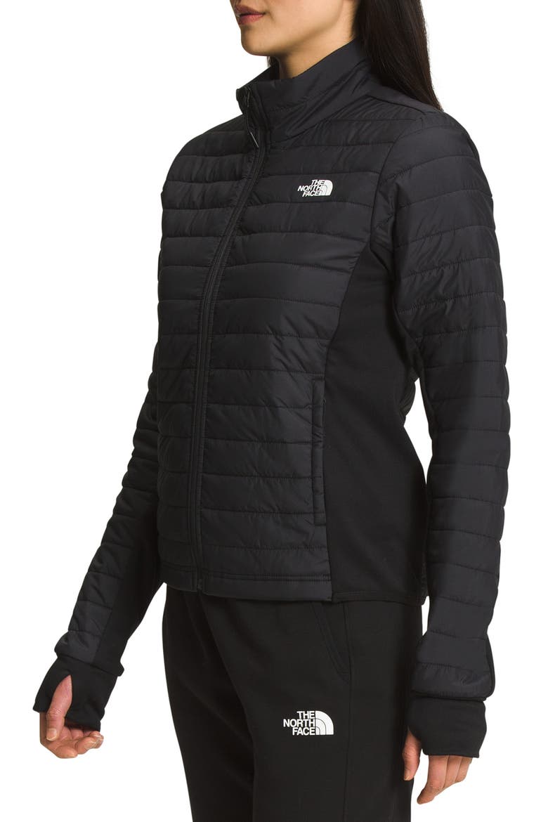 Canyonlands Water Repellent Hybrid Jacket, Alternate, color, BLACK